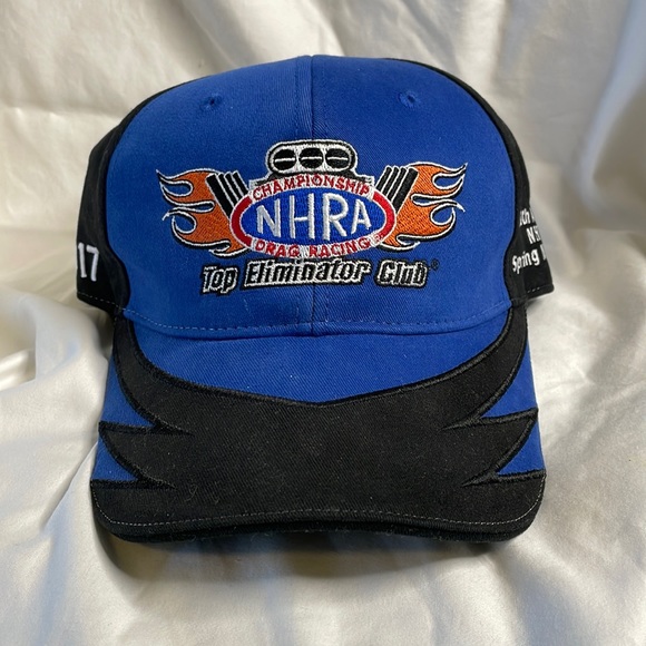 NHRA 2017 Top Eliminator Club Hat Members Only Darrell Russell Beige Men's OSFM - Picture 1 of 4